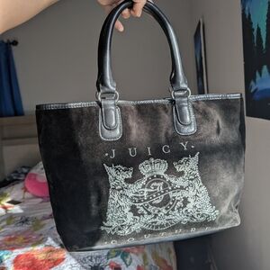 Juicy Couture Black Tote Bag